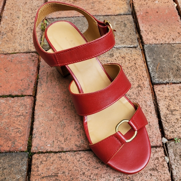 A.P.C. High Heel Leather Sandals Julia, size 38 - Picture 3 of 5